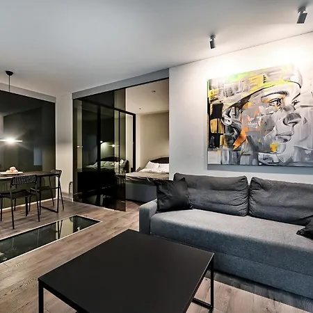 Jacuzzi Cinema Loft Appartement Kaunas