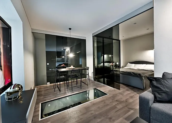 Jacuzzi Cinema Loft 아파트 카우나스