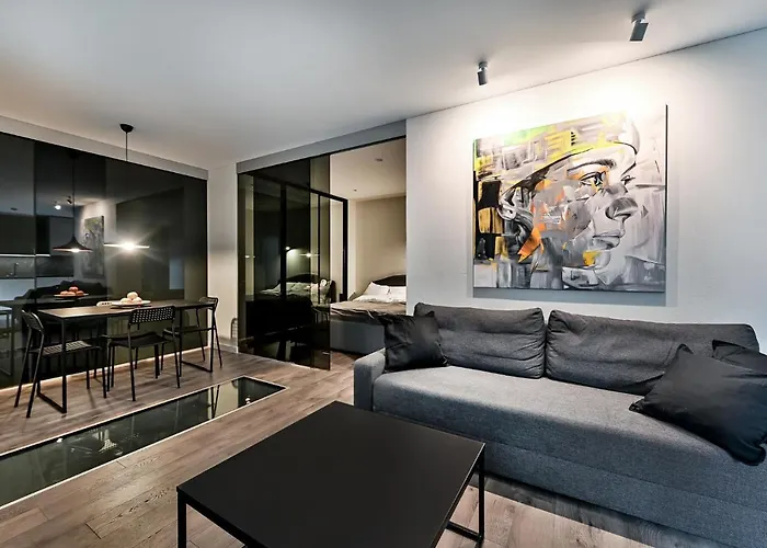 Jacuzzi Cinema Loft 아파트 카우나스